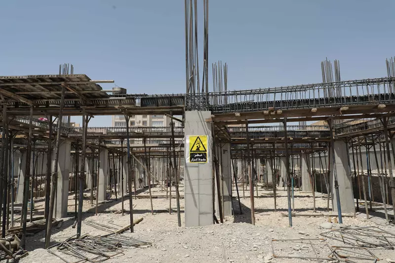 احداث ساختمان سازمان حمل و نقل با اعتبار ۸۹۶ میلیارد ریال در زیربنای ۴۰۰۰ متر مربع  با پیشرفت فیزیکی ۱۷ درصد